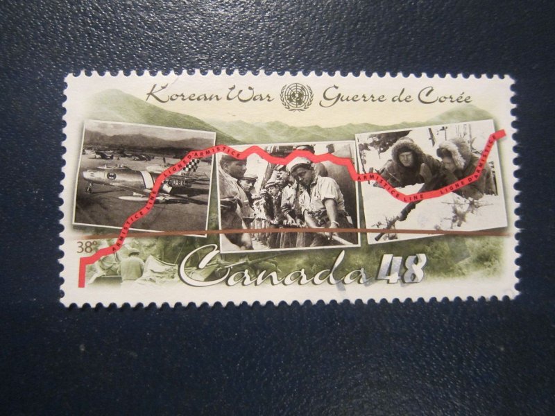 Canada #1993 50th Anniversary Of Korea Armistice Agreement Nice stamps  {ca1138}