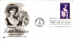 #1832 Edith Wharton – Artcraft Cachet