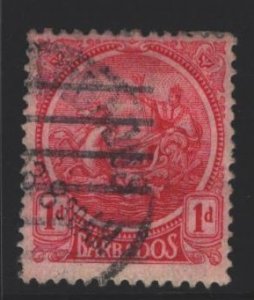 Barbados Sc#154 Used