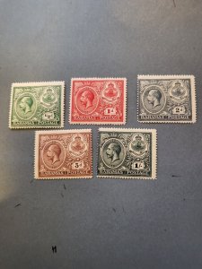 Stamps Bahamas Scott #65-9 hinged