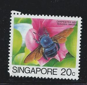 Singapore #456 Used Insects, Carpenter Bee