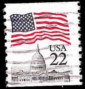 # 2115 USED FLAG OVER CAPITOL DOME