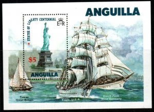 ANGUILLA SGMS696 1985 CENTENARY OF STATUE OF LIBERTY MNH