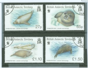 British Antarctic Territory #410-413