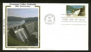 2042 TVA FDC KNOXVILLE, TN COLORANO SILK CACHET
