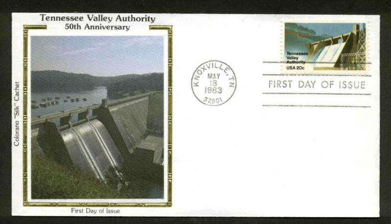2042 TVA FDC KNOXVILLE, TN COLORANO SILK CACHET