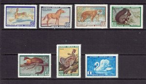 RUSSIA - 1959 ANIMALS - SCOTT 2213 TO 2219 - MNH 