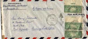 United States Early Airmail 1942 Postal History