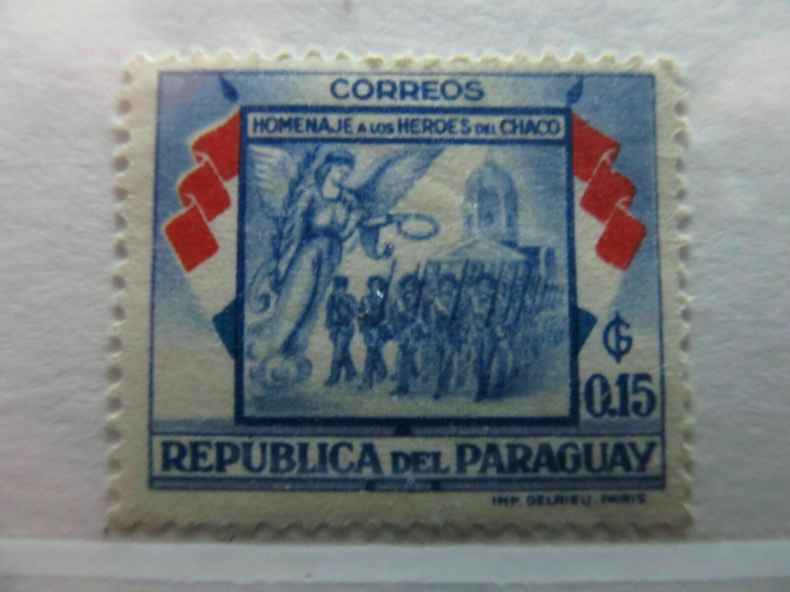 Paraguay Mi. 761 Scott 510 SG Yt. 1957 15c MNH A4P34F16