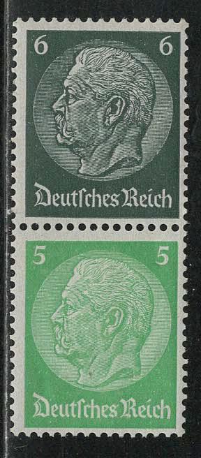 Germany Scott # 419, 418, mint nh, se-tenant, Mi# S189
