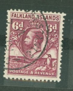 Falkland Islands #59 Used Single