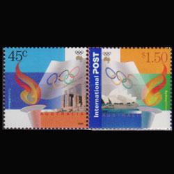 AUSTRALIA 2000 - Scott# 1873-4 Olympics Set of 2 NH