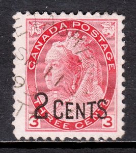 Canada - Scott #88 - Used - Scarce Wetaskiwin, AB CDS - SCV $6.00