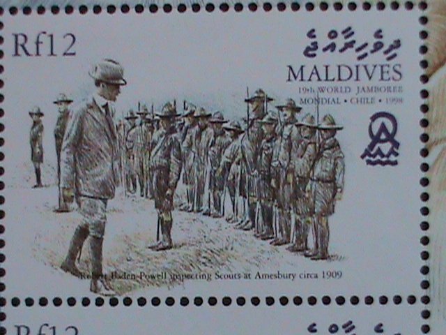 MALDIVES-1998-SC#2329-19TH WORLD JAMBOREE-MONDIAL CHILLE'98 MNH SHEET