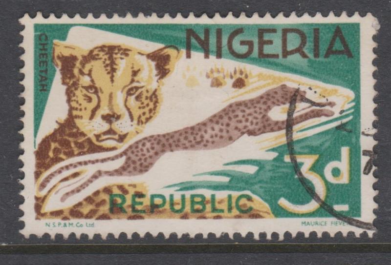 Nigeria 1965 Cheetah Sc#188 Used