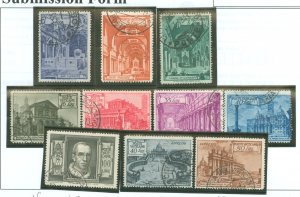 Vatican City #123-125/127-131/ Used Single (Complete Set)