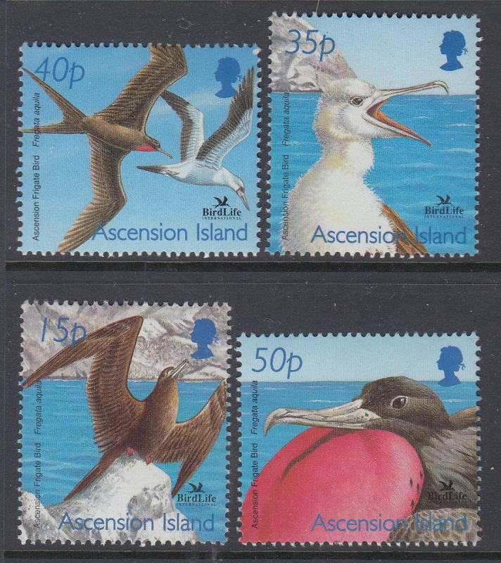 Ascension 785-788 Birds MNH VF