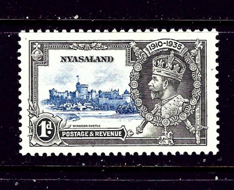 Nyasaland 47 MH 1935 KGV Silver Jubilee