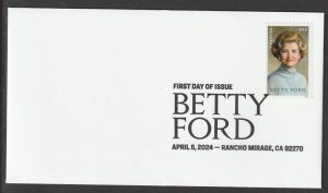 US 5852 Betty Ford BWP FDC 2024