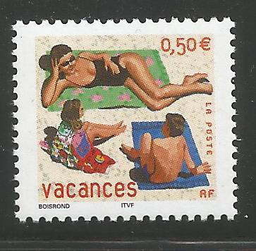 FRANCE 2961, MNH STAMP, VACATION