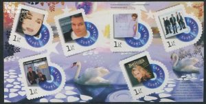 Finland 2012, Popular music from the 1990s booklet s-a, MNH