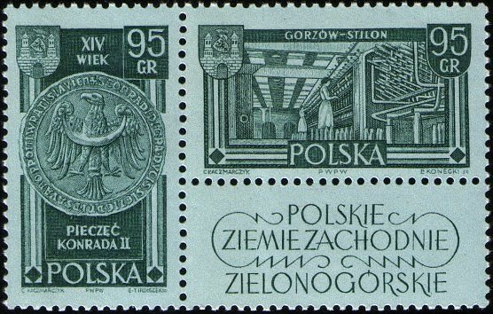 Poland 1962 MNH Stamps Scott 998-999 Western Territories Seals Cities Coat of Ar