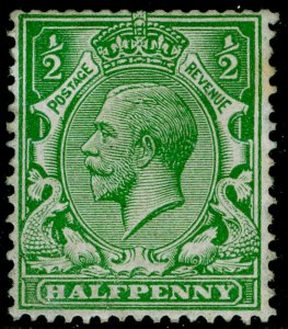 SG352 SPEC N14b(6), ½d bright green, UNUSED. Cat £150. NO WMK. 