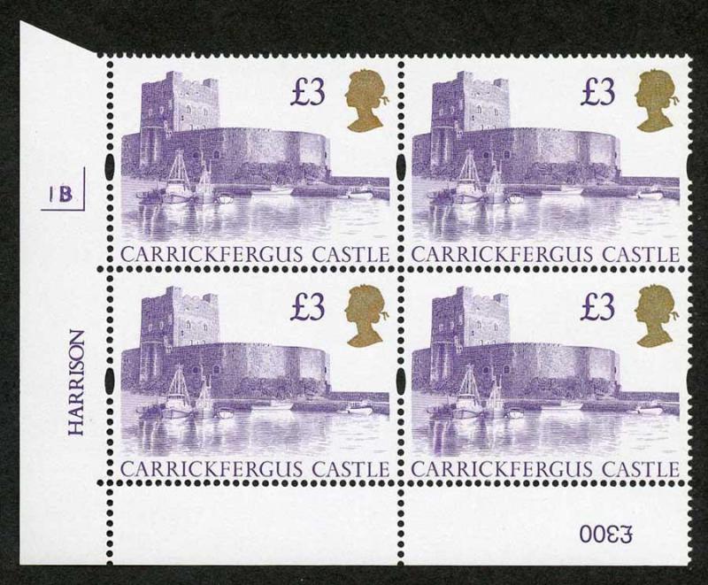 1995 SG1613a Three Pound Castle U/M Cylinder Block 1B