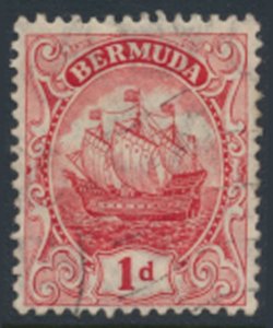 Bermuda  SG 46 SC# 42 Used  wrinkled partial gum remains Red see details and ...