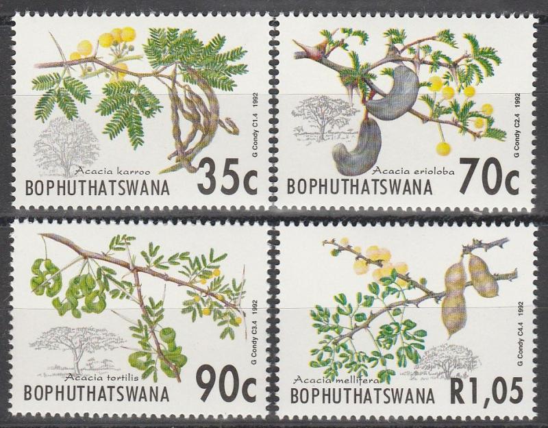 Bophuthatswana #278-81  MNH  CV $2.55  (S3156)