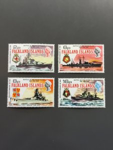 Falkland Islands 237-240 VF MNH. Scott $ 22.00