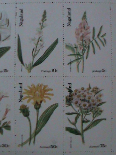 ​NAGALAND- LOVELY WILD FLOWERS -MNH VF-EST. VALUE $12 WE SHIP TO WORLDWIDE