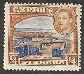 Cyprus 143, mint, hinged, 1938,  (c116)