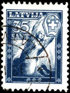 Latvia #B92-B95, Complete Set(9), 1936, Used
