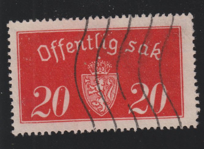 Norway O14 Coat of Arms 1933