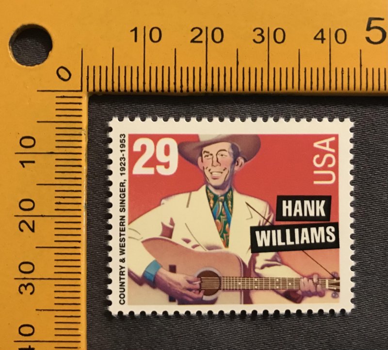 Scott 2723A, Hank Williams perf 11 variety