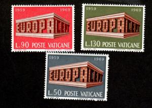 Vatican # 470-472 Mint Europa!