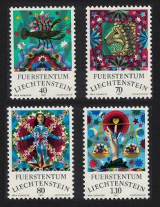 Liechtenstein Signs of the Zodiac 2nd series 4v 1977 MNH SG#666-669