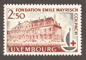 Luxembourg Scott 401 MNHOG - 1963 Centenary of Red Cross Issue