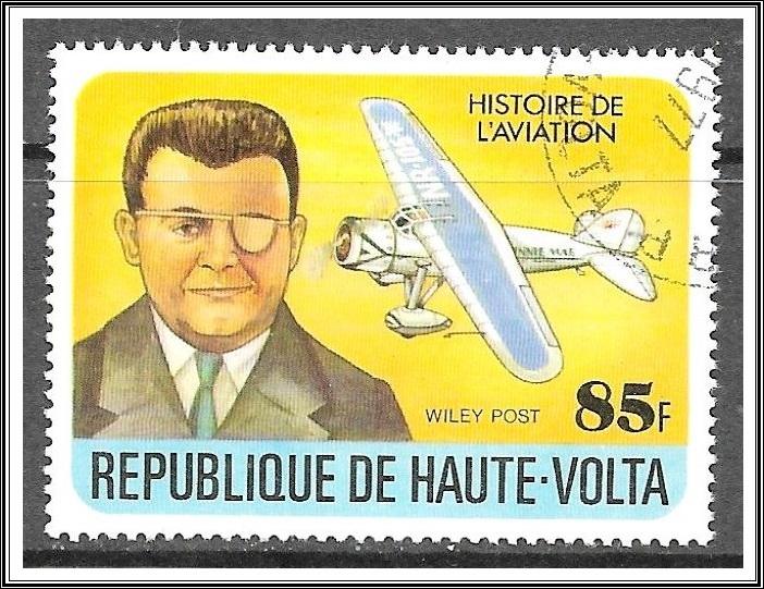 Upper Volta #464 History of Aviation CTO