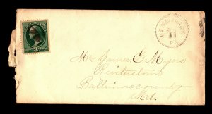 (5) 19th Century Covers/ Various Banknotes / Inspect Images - Lot 0719229