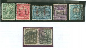 Canal Zone #60-66  Single (Complete Set)