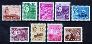 North Borneo - Scott #261//271 - MH - See description - SCV $18