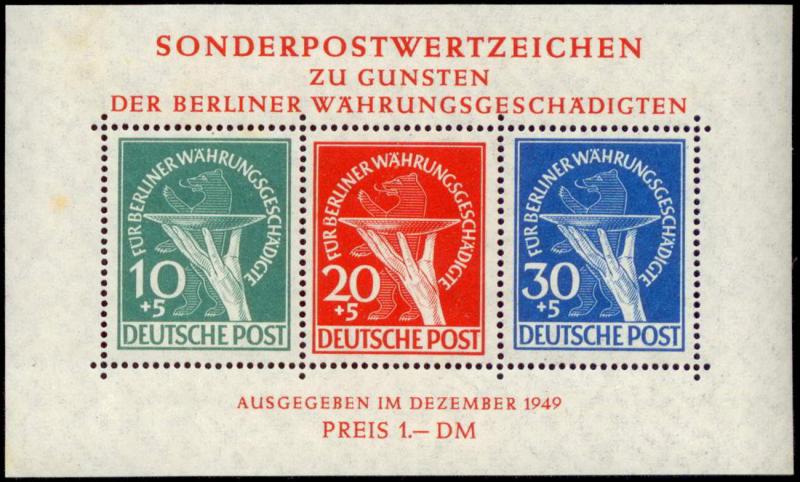 Germany- Berlin 9NB3a mnh