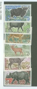 Cambodia (Kampuchea) #295-300  Single (Complete Set)