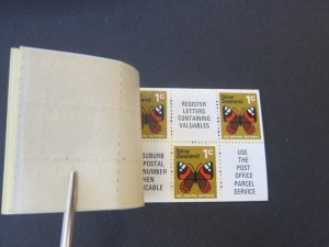 New Zealand 1971 439a,442a,443b Booklet