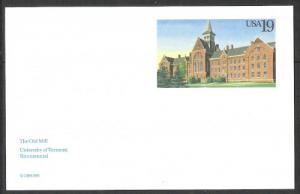 #UX159 The Old Mill Postal Card - MInt