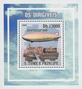 Dirigibles Friedrichshafen Mini Sov. Sheet MNH