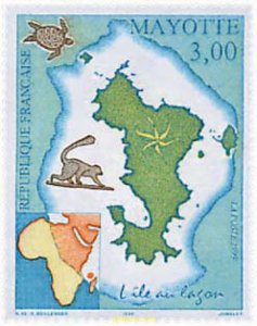 37639 MNH MAYOTTE 1999 LA ISLA DE LA LAGUNA