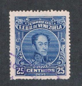 Venezuela 276a Perf 14 Used (V0106)